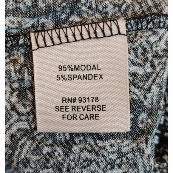 PHILOSOPHY Womens S Patterned Bodycon Long Sleeve Tunic Top Dress - Picture 4 of 4